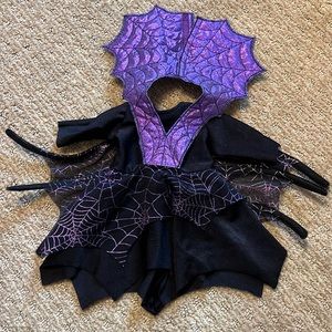 American girl Spider Witch Halloween costume